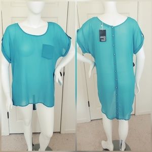 Fashion to Figure high low blouse